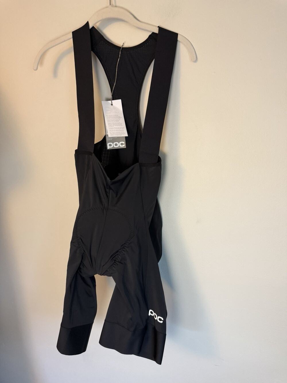 POC Men's Sz M Black Cadence Bib Short NWT $180